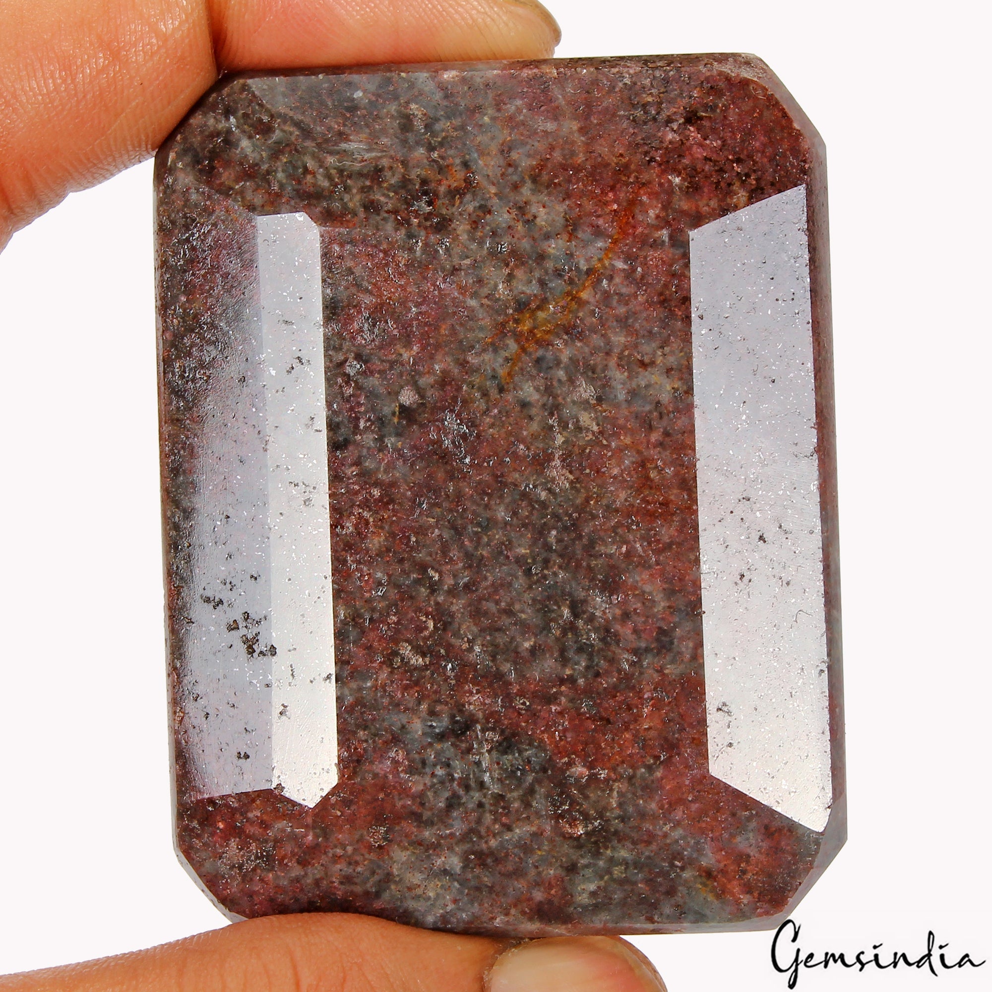 1230 Cts Natural Untreated Ruby Kyanite Octagon Cut Loose Earth mined Gemstone