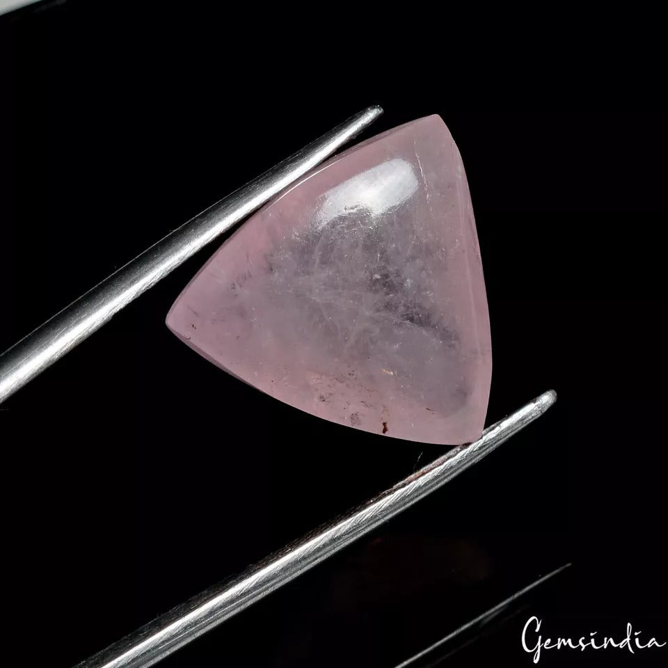 Morganite Cabochon, Pink — 16x8 mm, 15.30 Ct, Brazil