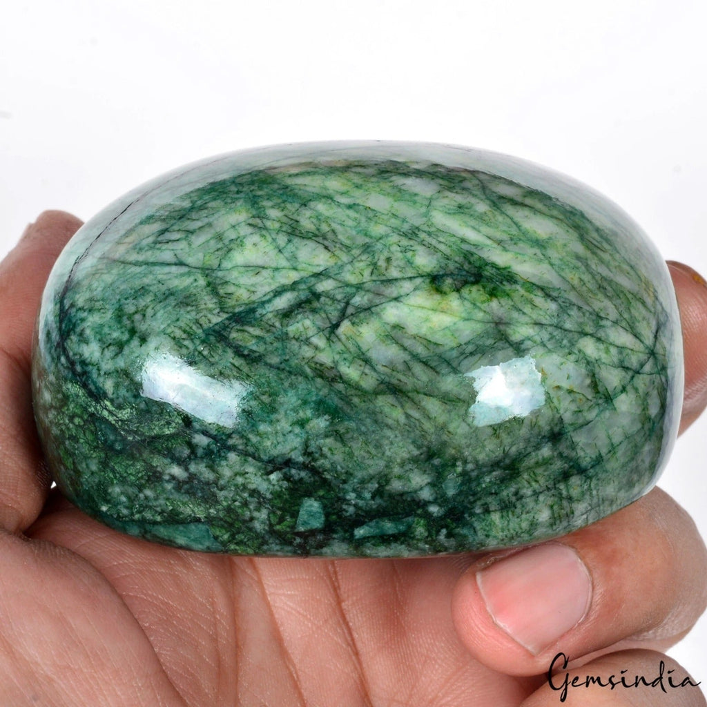 1520 Ct Natural Brazilian Green Emerald Oval Cab Earth Mined Loose Huge Size Gem