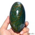 3600 Ct Natural Untreated Bloodstone Jasper Healing Oval Egg Shape Gem W/ Stand