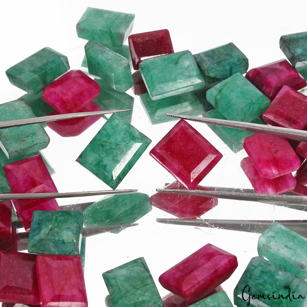 Beryl Lot, Loose Gemstone, Color Enhanced, Pink — 36 Pieces, 14mm to 18mm, 500 Ct, Brazil