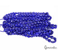 4080 Ct/10 Strands Natural Blue Lapis Lazuli Round Cab Drill Bead Strand 18"Each