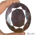 Ruby Kyanite Loose Gemstone, Oval Faceted Cut — 75 x 65 x 41 mm, 2380 Ct, Madagascar