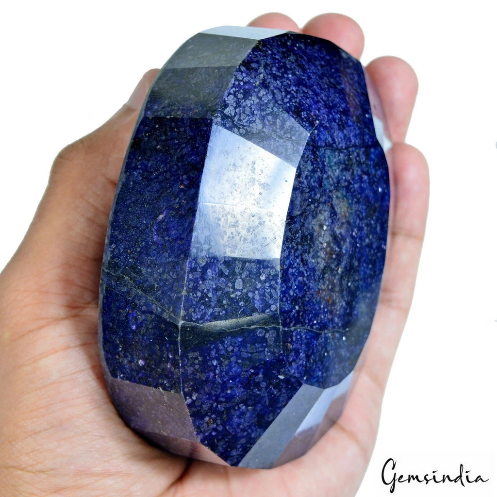Huge 3340 Ct Natural Blue Sapphire Oval Faceted Earth Mined Gems From Madagascar