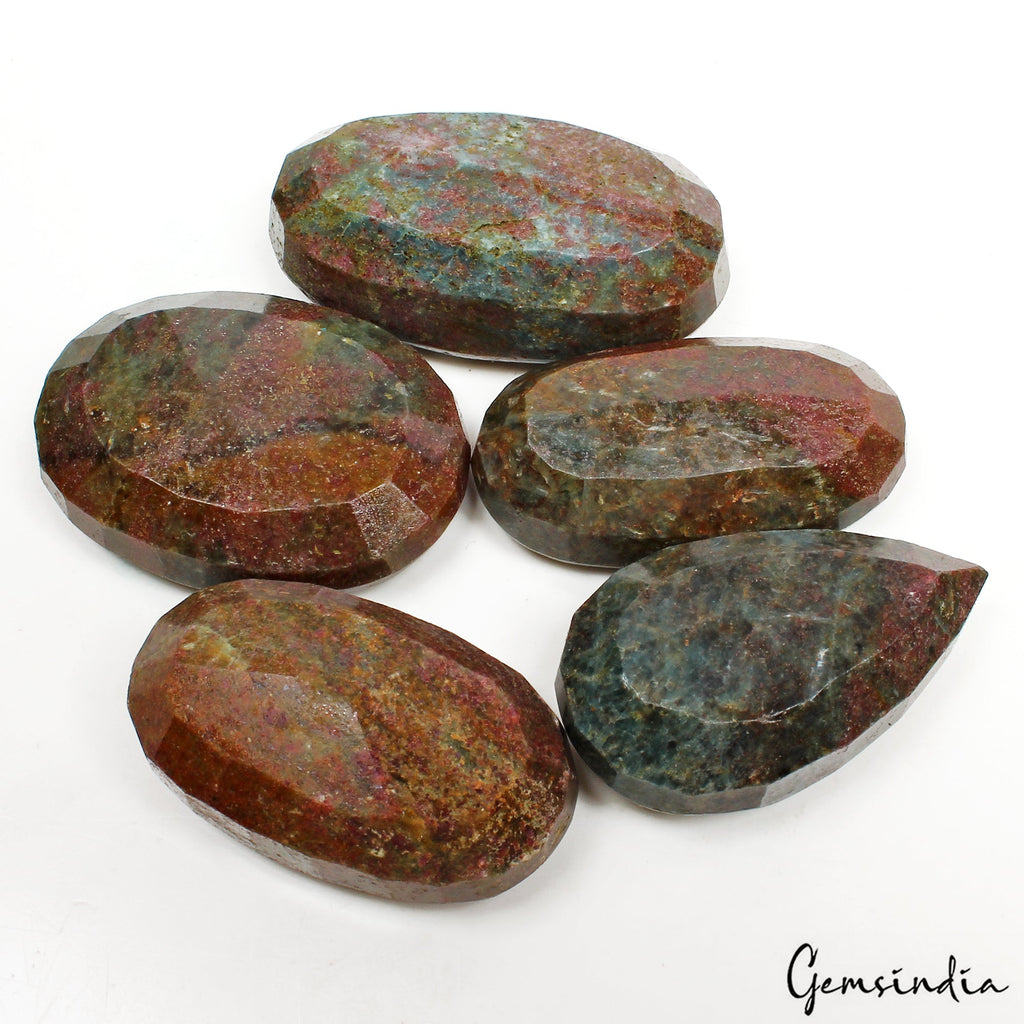 1130 Ct Natural Untreated Ruby Kyanite 44-52mm Mix Cut Huge Size Loose Gemstones