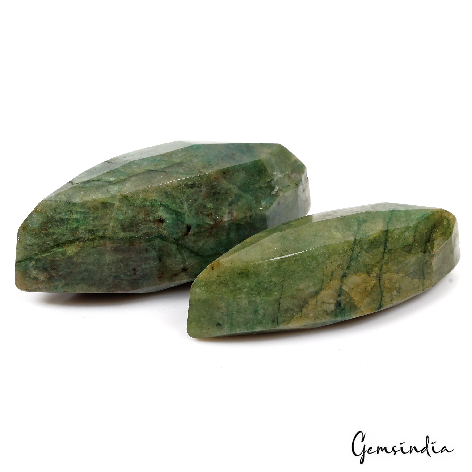 1580 Ct Natural Green Brazilian Emerald Marquise Faceted Earth Mined Huge Gems