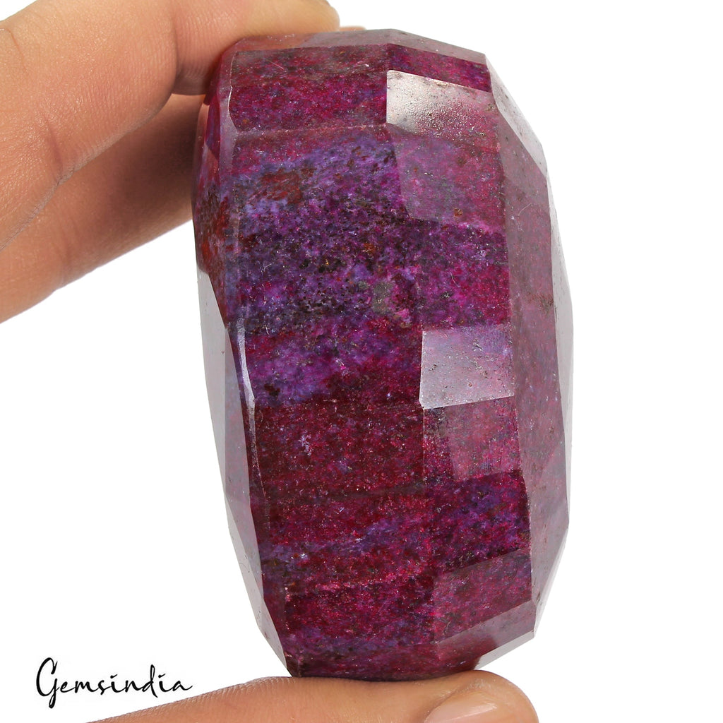 Large Natural Red Ruby 2300 Ct Faceted Oval Ruby Huge Loose Earth Mined Gemstone