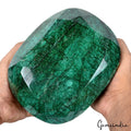 Large Natural Green Emerald 5.5 kilo Oval Cut Faceted Earth Mined Huge Gemstone