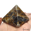 710 Ct Natural Untreated Labradorite Pyramid Healing Crystal Positive Energy Gem