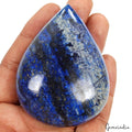 1000 Cts Natural Blue Grey Lapis Lazuli Pear Cabochon Huge Size Loose Gemstone