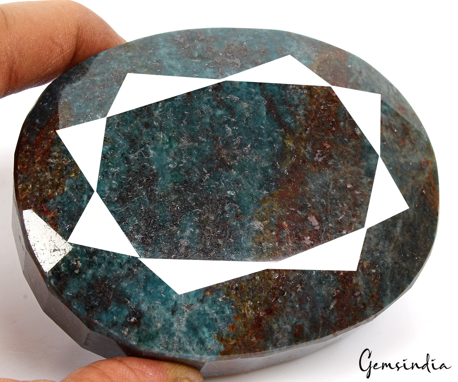 Ruby Kyanite Loose Gemstone, Untreated — 91x74x33mm, 2780 Ct, Madagascar