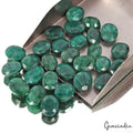 280 Cts/28 Pcs Natural Brazilian Green Emerald Oval Cut Loose Gems Lot For Rings