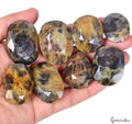 1750 Ct Natural Untreated Bi-color Sapphire Mix Cut Loose Earth Mined Gems~8 Pcs