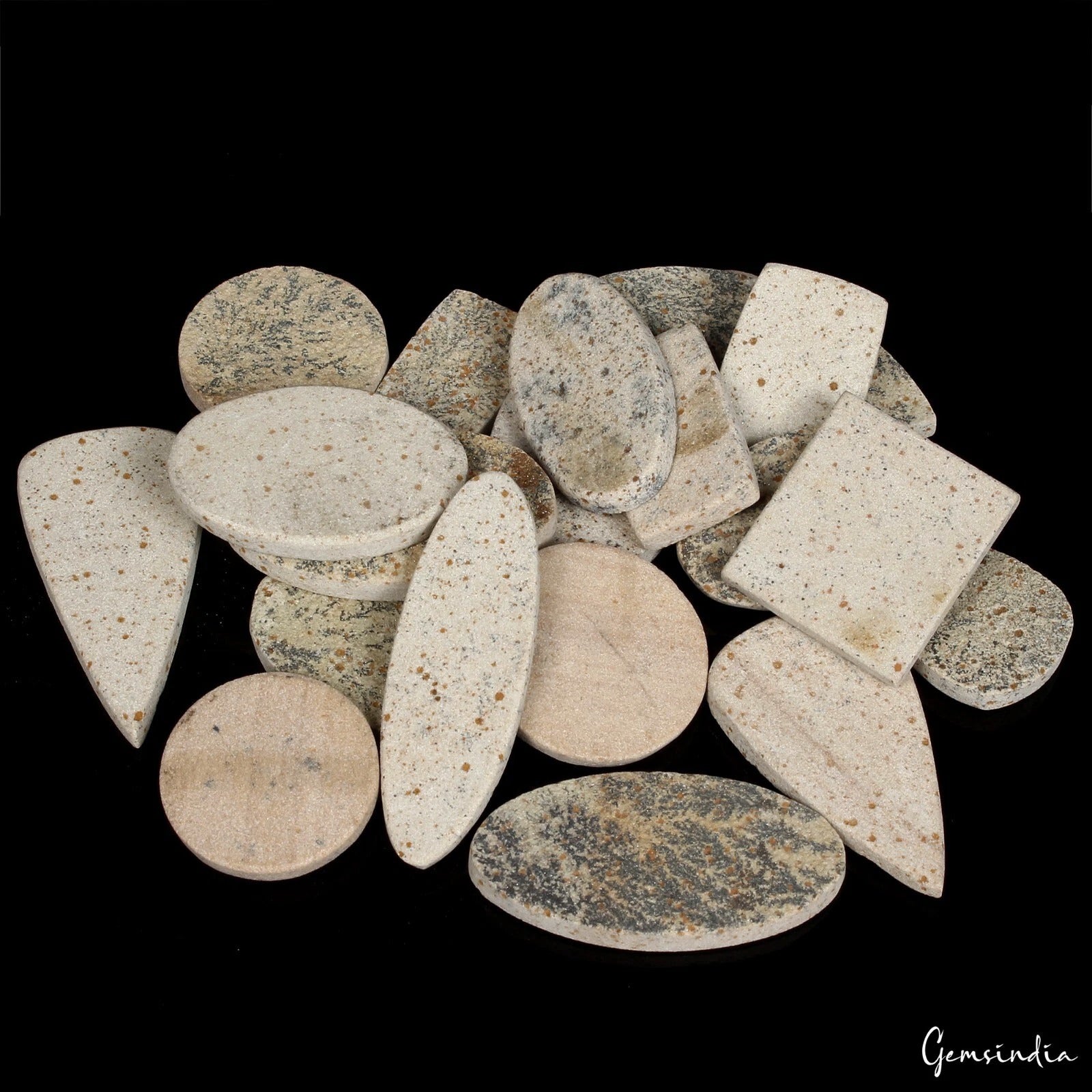 Psilomelane Lot, Loose Gemstone, Untreated — 16 Pieces, 24mm to 51mm, 700 Ct