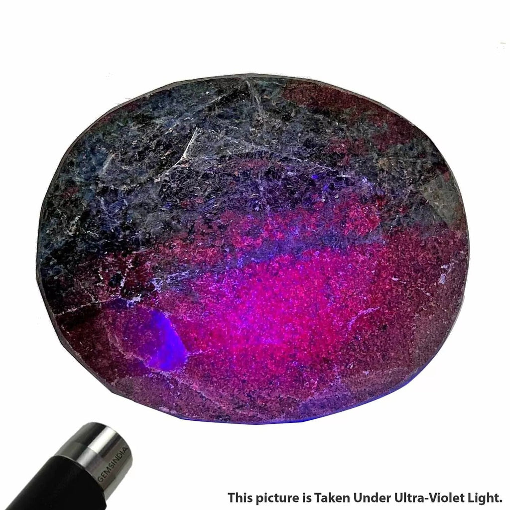 2700 Ct Natural Untreated Bi Color Ruby Kyanite Oval Museum Size Earth Mined Gem