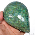 Brazilian Emerald Loose Gemstone, Green — 122x87x43 mm, 3270 Ct, Brazil