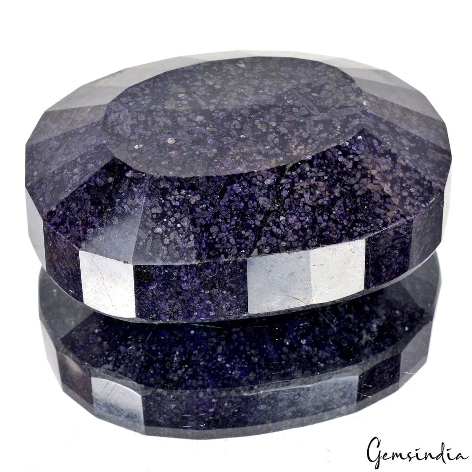 3300 Ct Natural Blue Sapphire Oval Faceted Earth Mine Museum Size Loose Gemstone