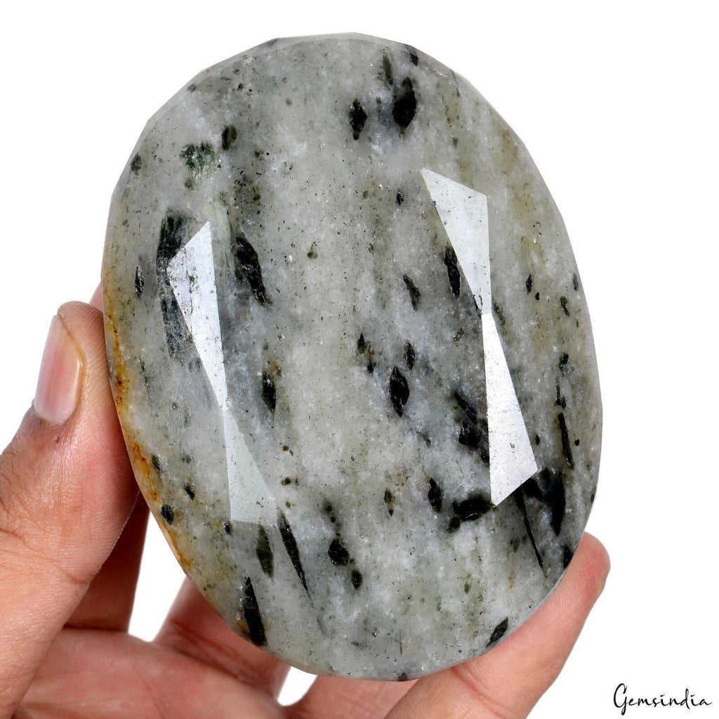 2550 Ct Natural Rutilated Quartz w/ Black Needle Untreated Loose Museum Size Gem
