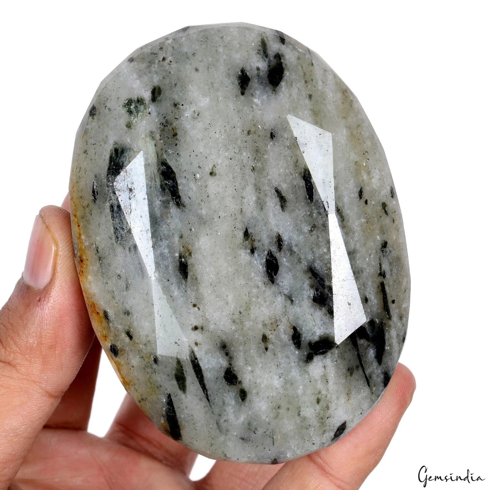 2550 Ct Natural Rutilated Quartz w/ Black Needle Untreated Loose Museum Size Gem