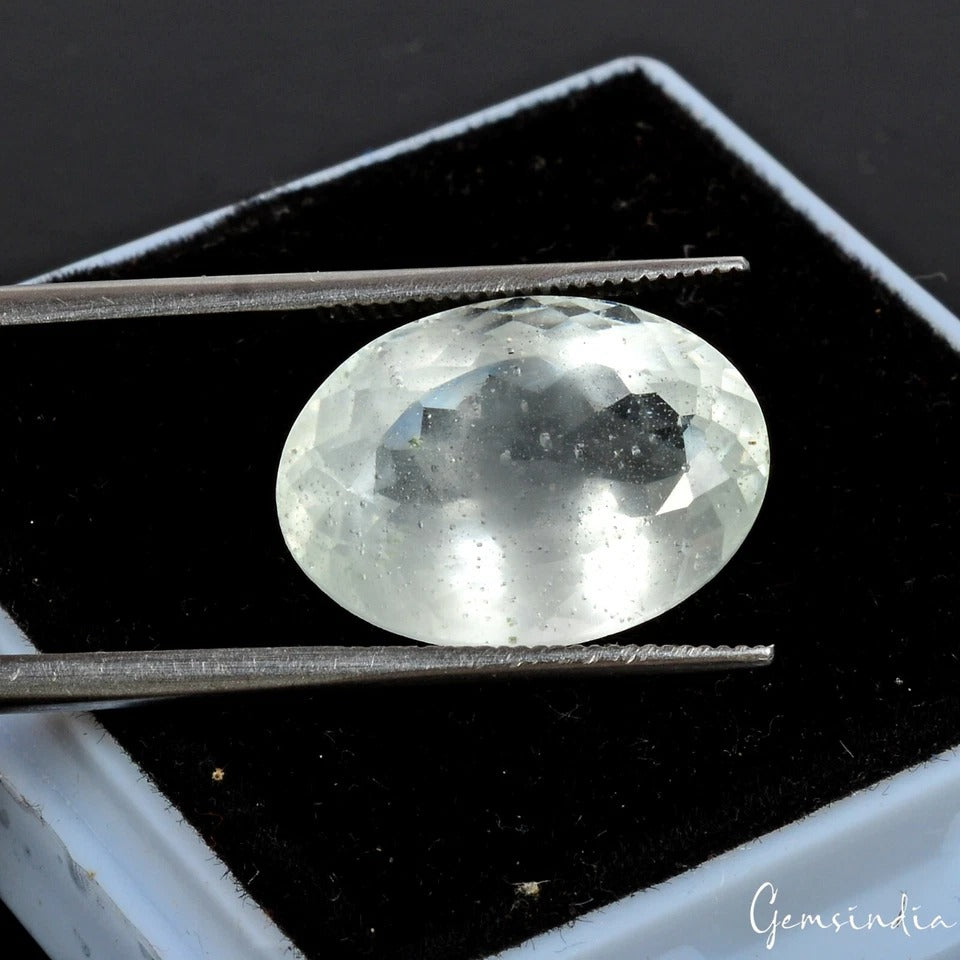 Certified 9.70Ct Natural Untreated Brazilian Aqua Blue Aquamarine Oval Loose Gem