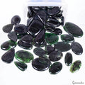 3360 Ct Natural Dark Green Serpentine Untreated Wholesale Mix Shape Loose Gems