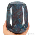 3.2 Kilo Natural Ruby Kyanite 6.75" Oval Cut Untreated Huge Earth Mined Gemstone