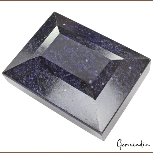 African Blue Sapphire Loose Gemstone, Color Enhanced — 75x58x43mm, 2220 Ct, Africa