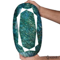 Huge 9.8 Kilo Natural Green Brazilian Emerald Collectors Grade Large Gemstone