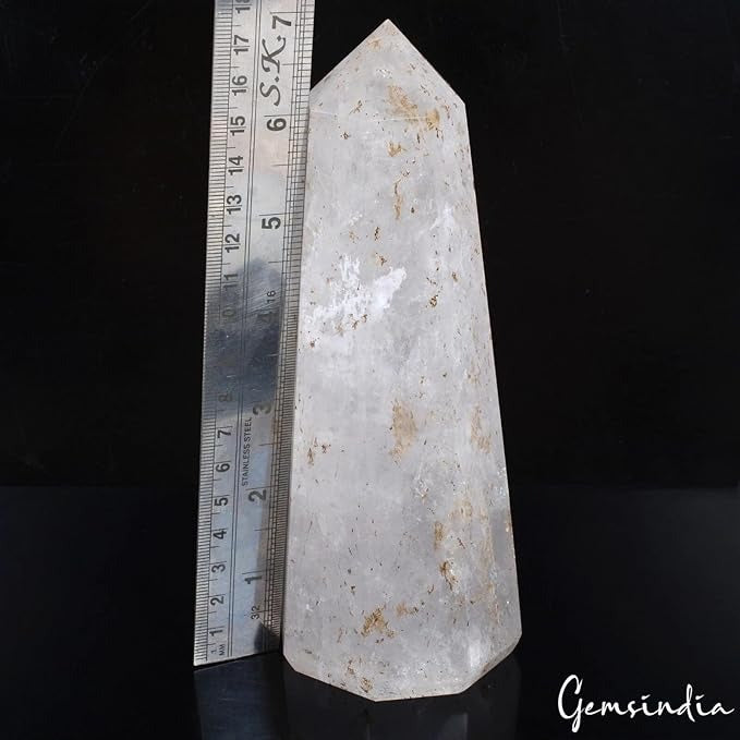 Quartz Sphere — 7x2.9 Inch, 0.96 Kg (4800 Ct), Madagascar