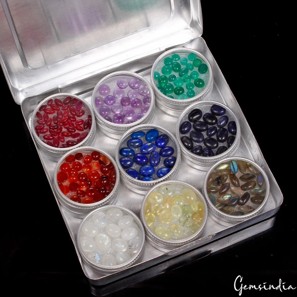 203 Pc Estate Genuine Semi Precious Loose Mix Cut Multi Gemstones Lot Collection