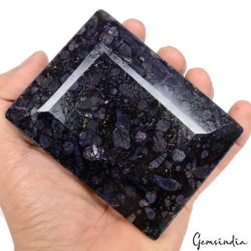 African Blue Sapphire Loose Gemstone, Color Enhanced — 95x71x52 mm, 4020 Ct, Africa