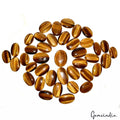 Tiger Eye Lot, Cabochon, Untreated, Brown — 40 Pieces, 35mm to 49mm, 2500 Ct, Madagascar