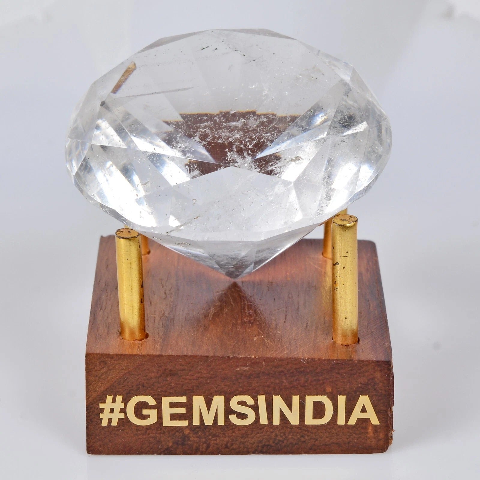 Diamond Loose Gemstone, White — 41x30 mm, 251.90 Ct, Brazil