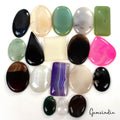 Onyx Lot, Loose Gemstone, Untreated, Multi Color — 18 Pieces, 26mm to 55mm, 1600 Ct, Madagascar