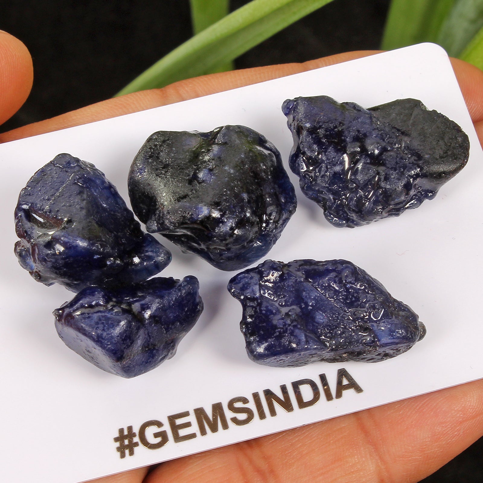 250.10 Ct 100% Natural Rough Ceylon Blue Sapphire Uncut Crystal Loose Gemstones