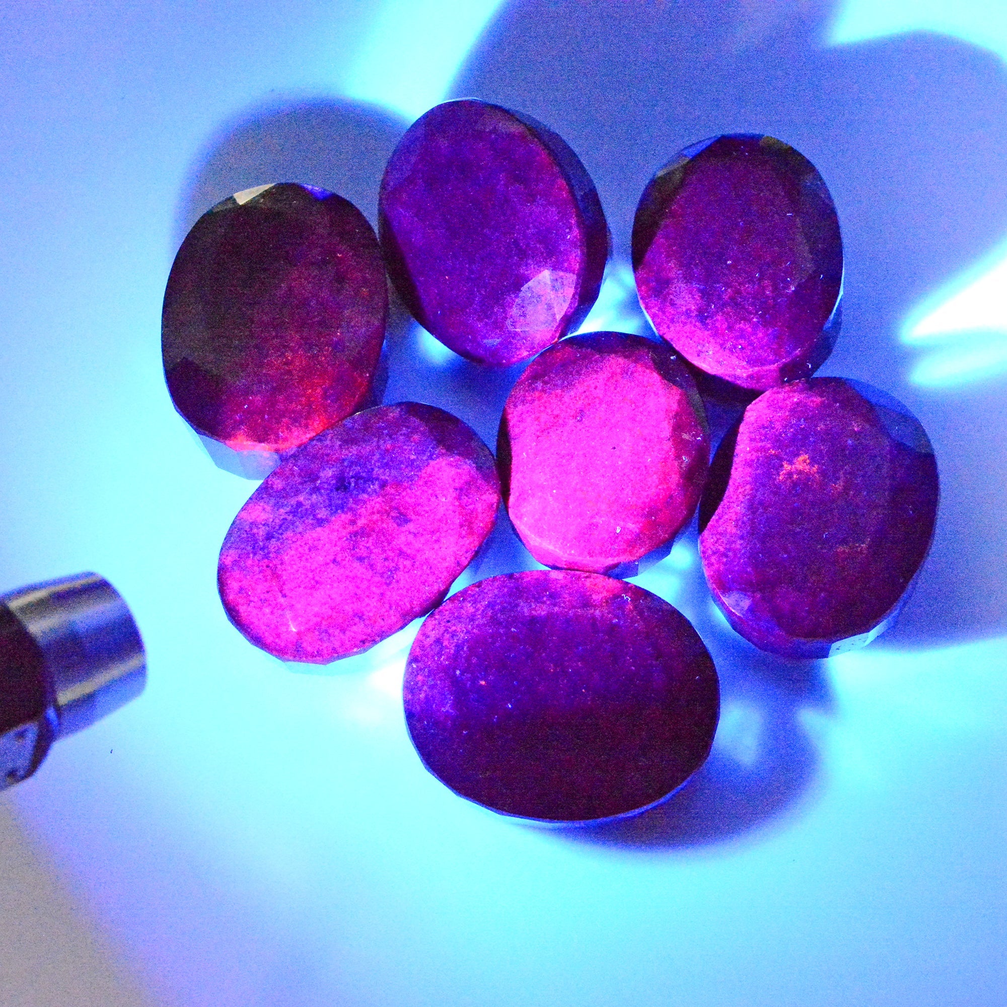 Natural Red Ruby 7500 Ct Oval Cut Loose Earth mined Gemstone from Madagascar 7Pc