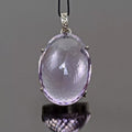 25.30 Gram Natural Purple Amethyst Oval Gem 925Sterling Silver Handcraft Penda