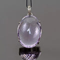 Amethyst Jewelry, Purple — 39x27x16 mm, 126.50 Ct (25.30 g)