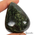 Emerald Cabochon, Color Enhanced, Green — 58 x 46 x 30mm, 640 Ct, Zambia