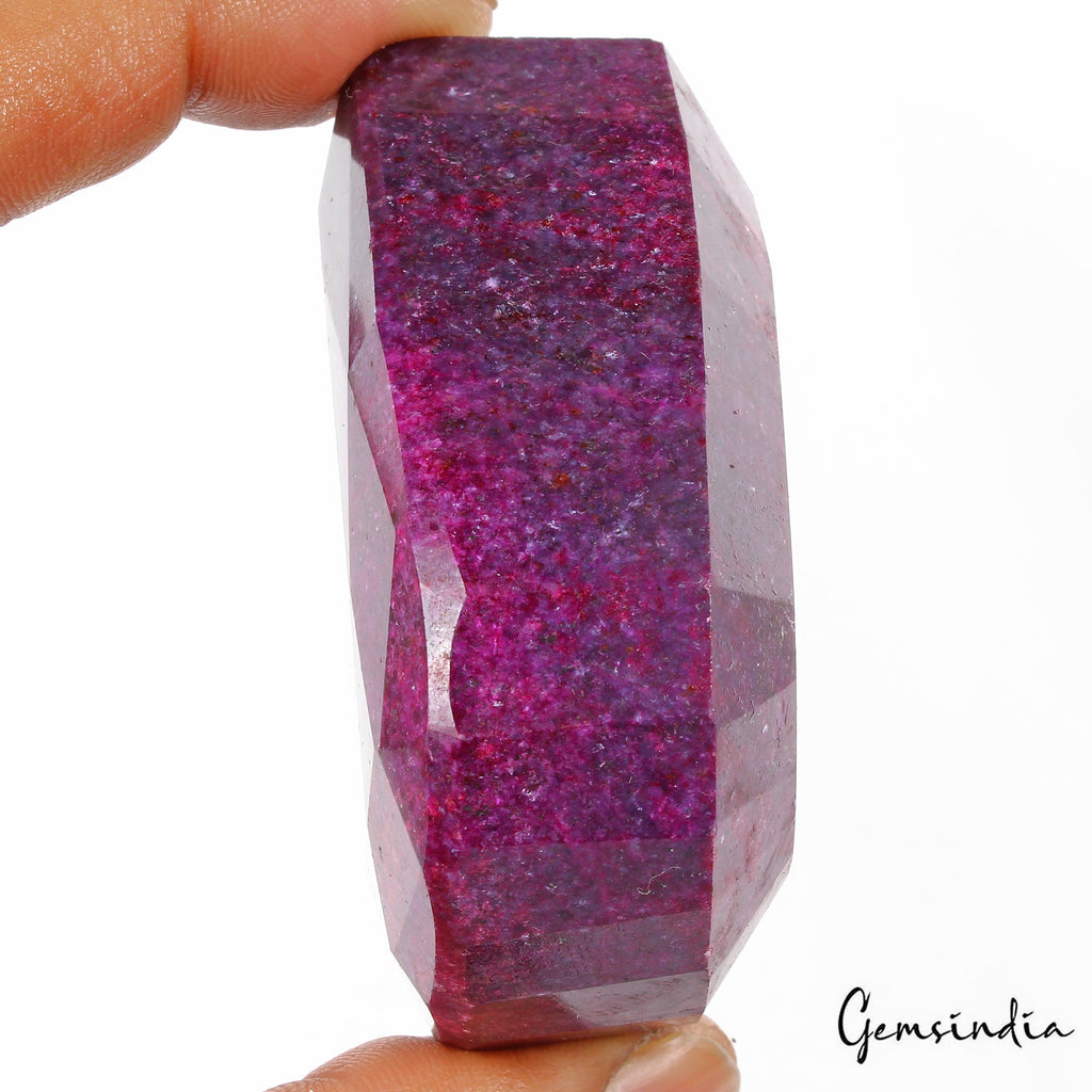 1620 Cts Natural African Red Ruby Pear Faceted Earth mined Huge Size Loose Gem