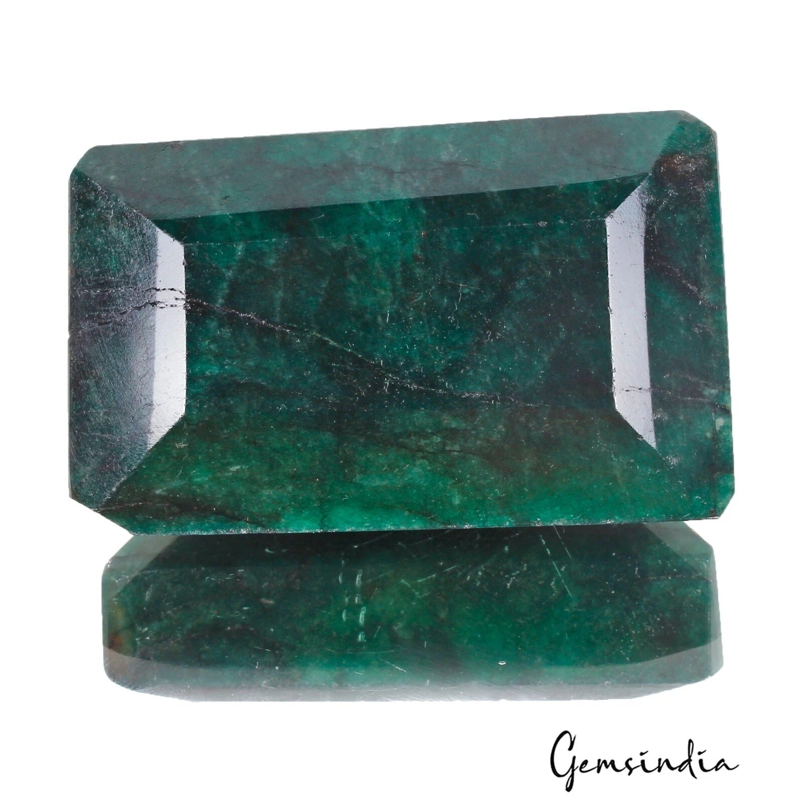 490 Ct Natural Green Brazilian Emerald Octagon Cut Faceted Earth Mined Huge Gems