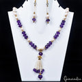Amethyst Necklace — 3mm to 12mm, 445 Ct