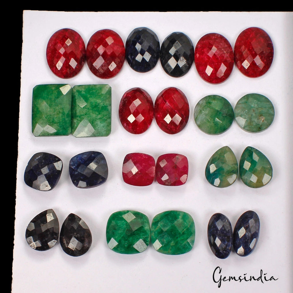 Ruby Loose Gemstone — 12mm to 20mm