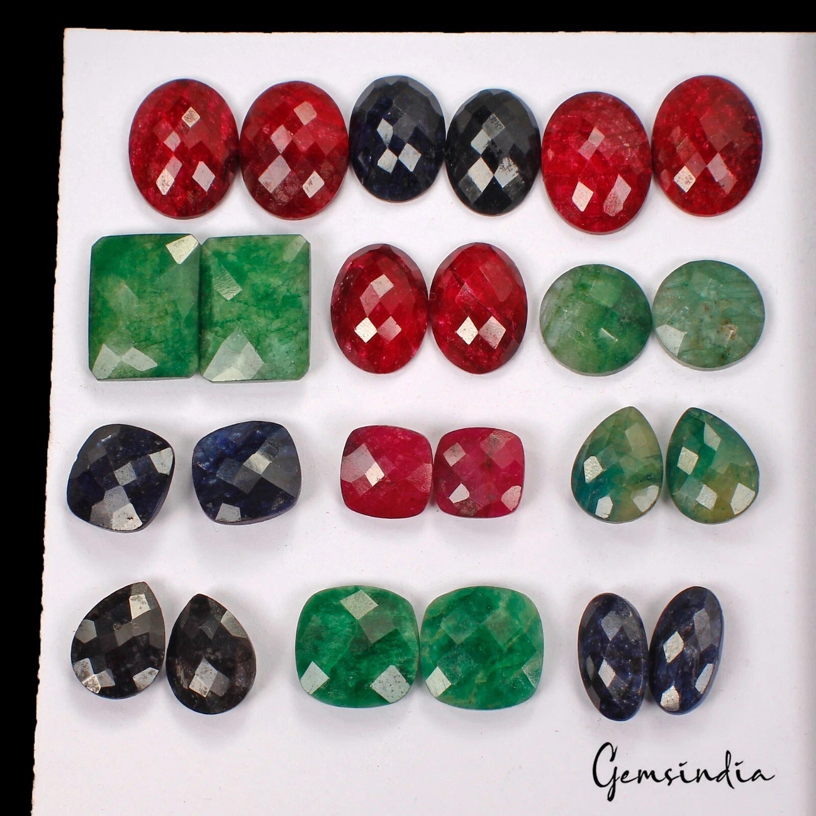 Ruby Loose Gemstone — 12mm to 20mm