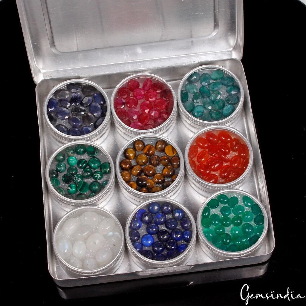 Beryl Lot, Loose Gemstone, Color Enhanced — 183 Pieces, 4mm to 9mm, 194.30 Ct, India