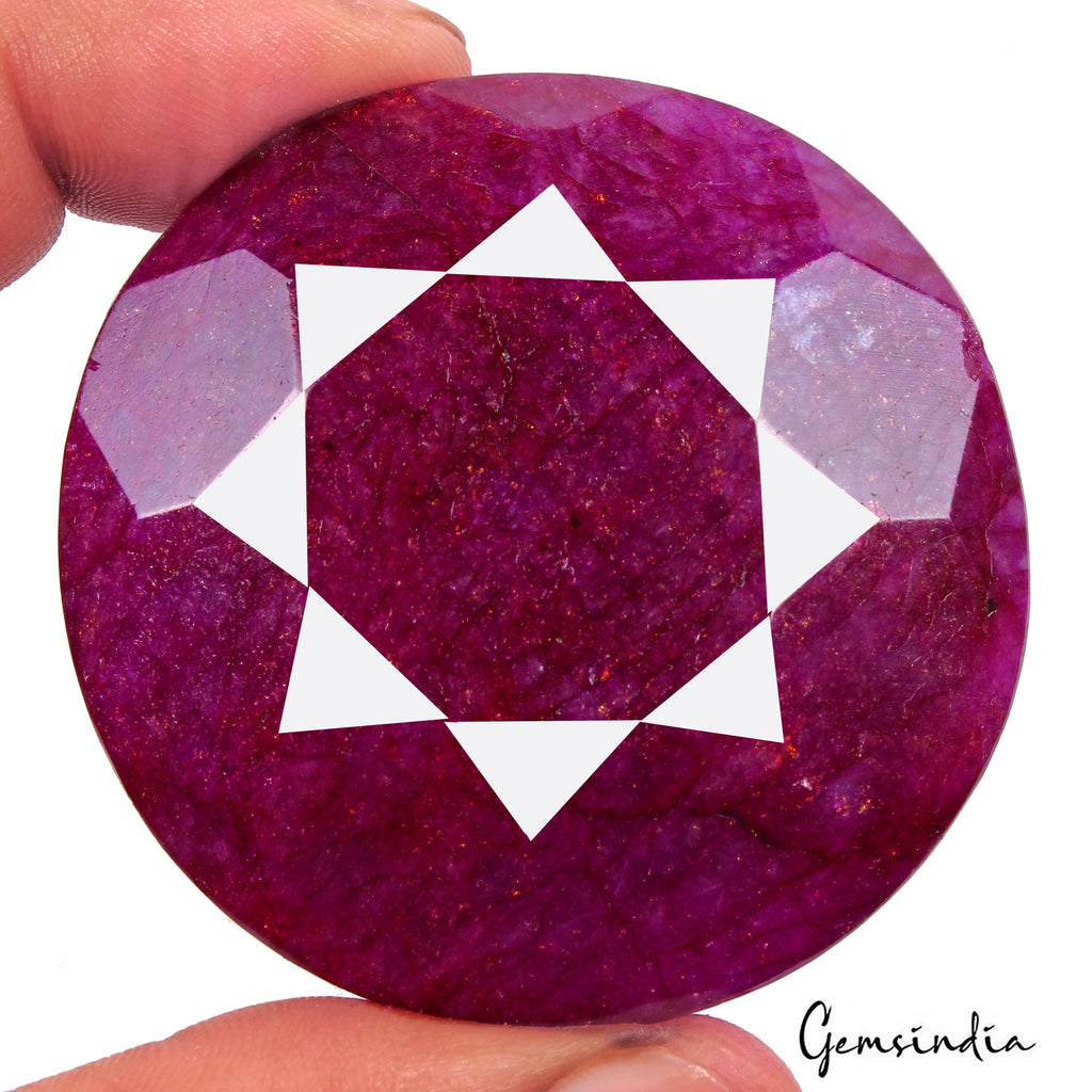 Natural Pink Red Beryl Bixbite Round Cut Faceted Earth Mined Huge 640 Ct Gems