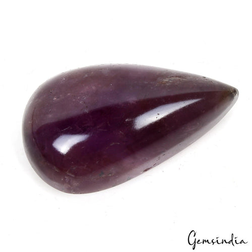 Amethyst Cabochon, Untreated, Purple — 51 x 29 x 18 mm, 183.00 Ct, Brazil