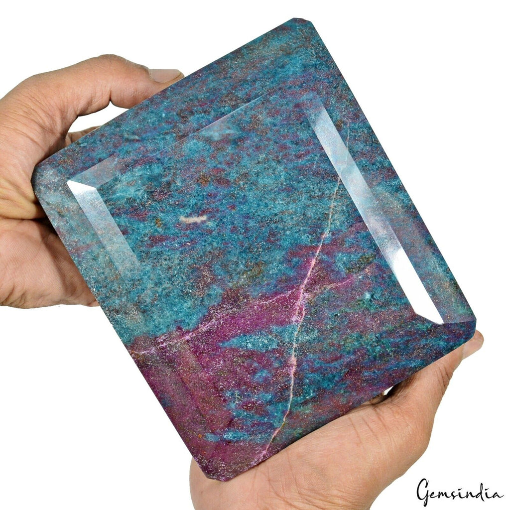 Ruby Kyanite Loose Gemstone, Untreated — 6x5x2.2 Inches, 16950 Ct (3.39 Kg), Madagascar