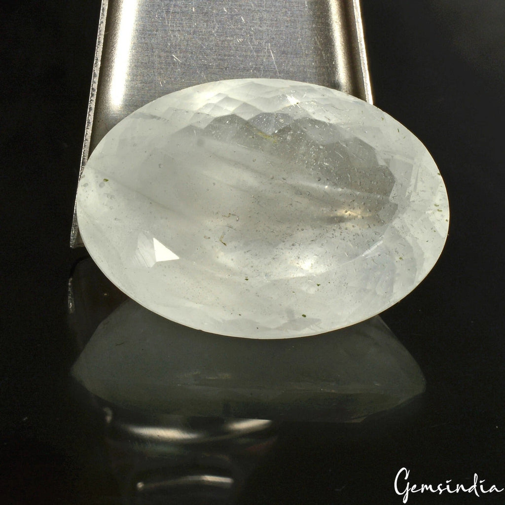 Certified 33.70 Cts Natural Aquamarine Oval Cut Loose Unheated Gemstone, Brazil