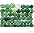 Natural 800 Cts Brazilian Green Emerald Round Cabochon Loose Gemstone Lot 51 Pcs